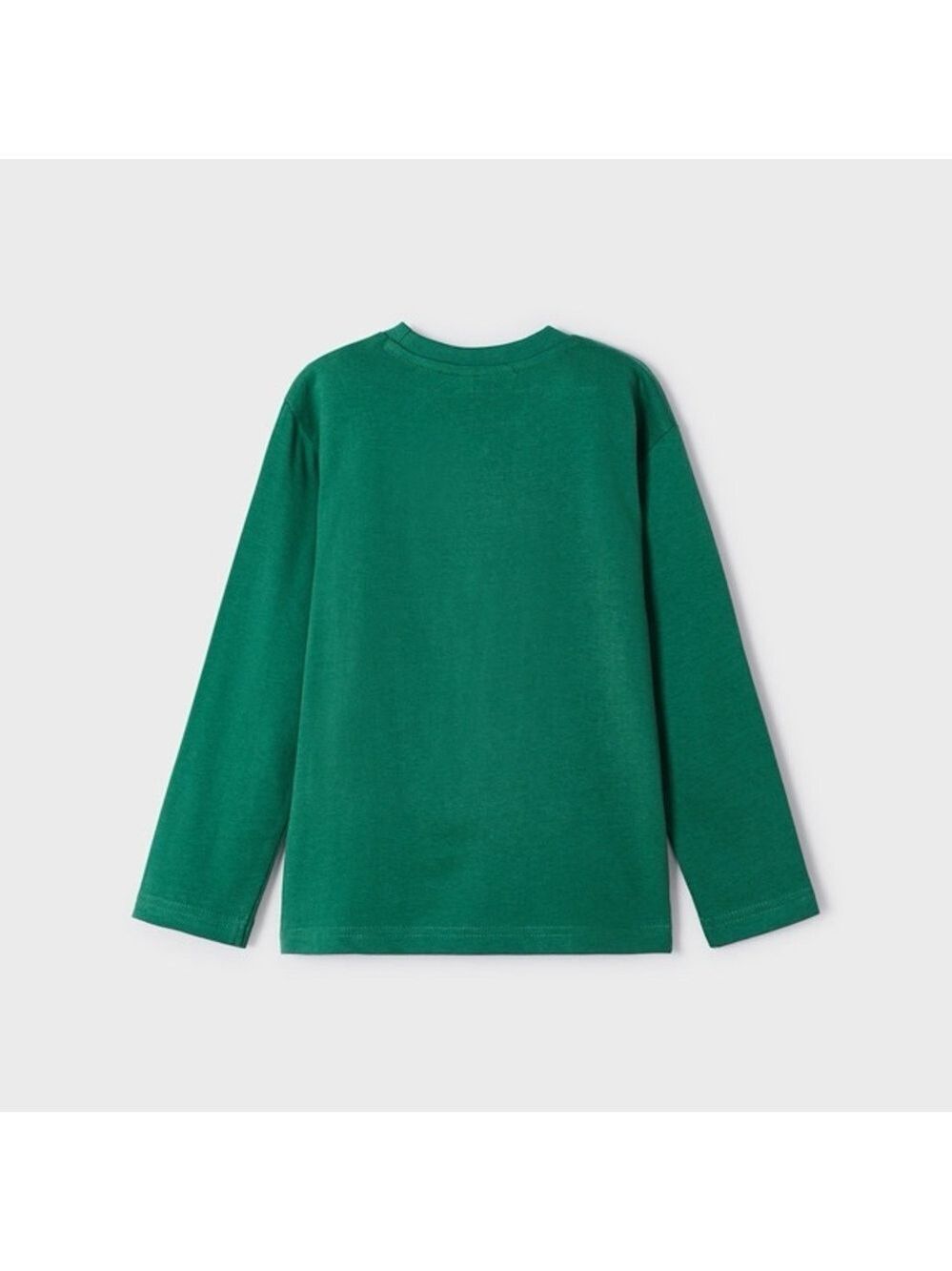 Size 2 Toddler Mayoral Emerald Long Sleeve Tee with Car Graphic - Picture 2 of 2